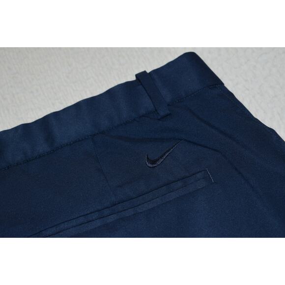 Nike Golf Pants Mens Size 38 x 32 Dri-Fit Blue Tour Performance Polyester - Picture 1 of 7